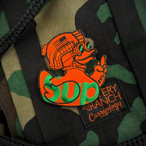 Zero Fucks Duck® ZFD Sup Duck Morale Patch - V10 “Pumpkin Patch”