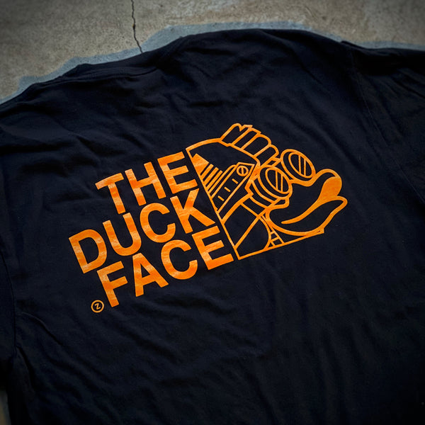 ZFD The Duck Face T-Shirt - Pumpkin Orange