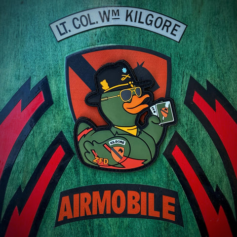 NEW - ZFD® Kilgore Air Cav Death Cards PVC Patch