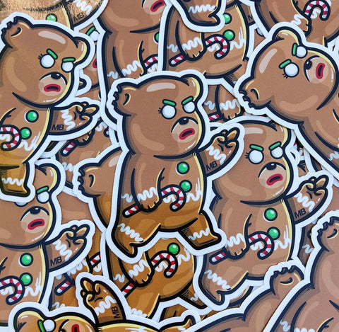 MamaBear Jingle Cookie Sticker