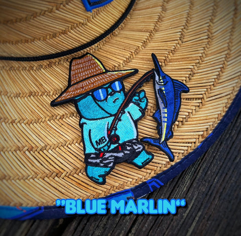 MamaBear Gummy Bears Patch #65 - Blue Marlin Angler