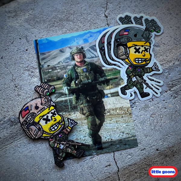 Dangerous Goods®️ Little Goons Action Figure Patch - Marine Raider MSgt Cody Alford