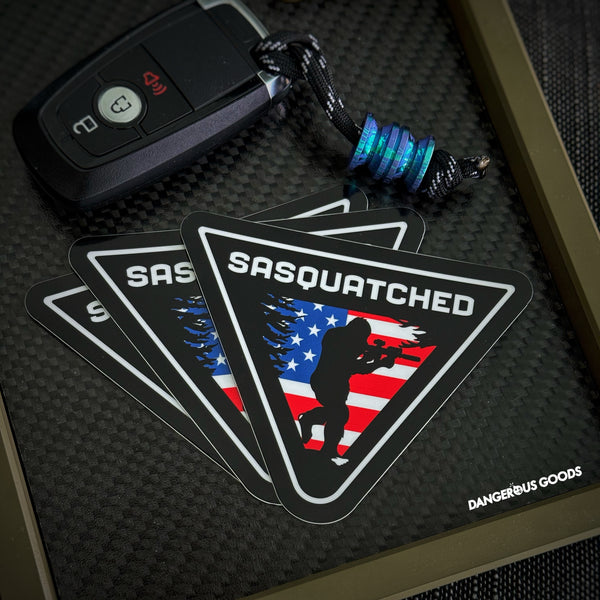 Dangerous Goods® SASQUATCHED Sticker