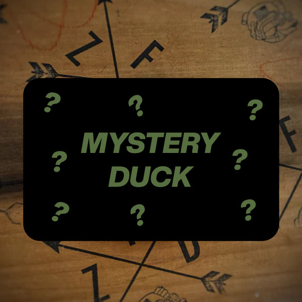 Zero Fucks Duck® Mystery Duck PVC Patch