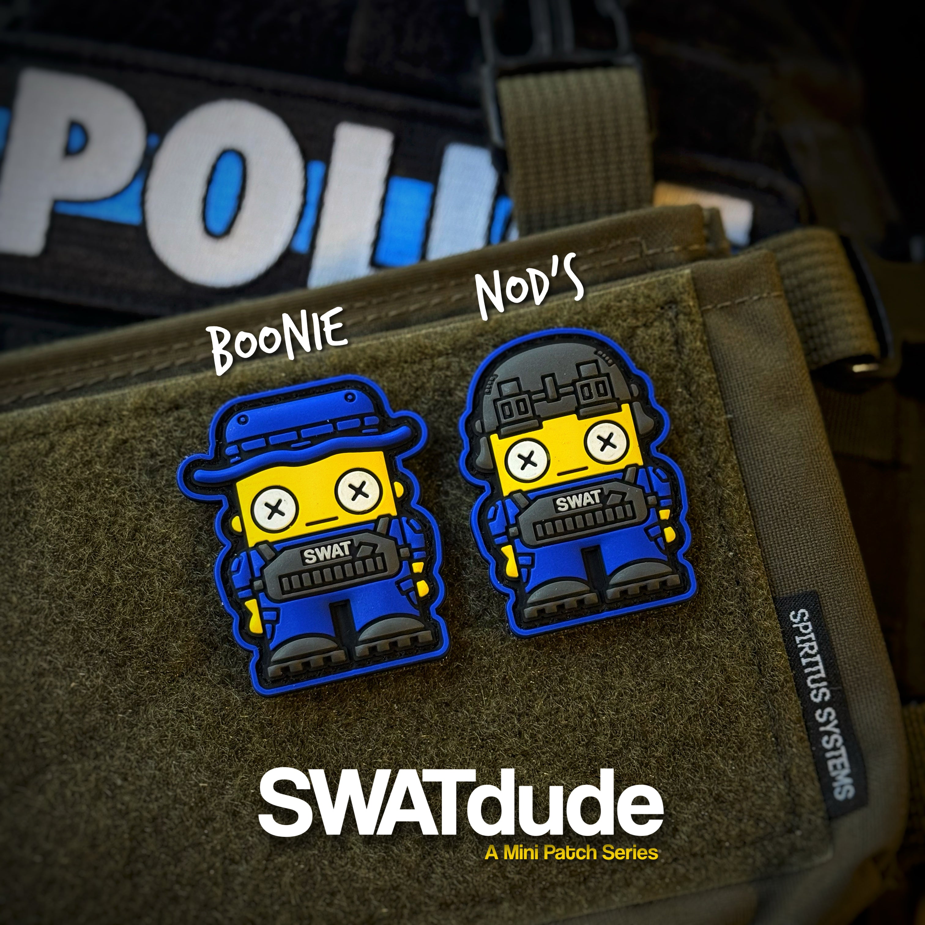 Supdude Ranger Eye Patch Series - V3 SWATdude