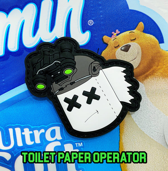 Paper Towel Prank Stickers – Morale Patch® Armory