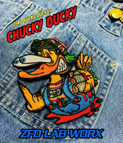 VAULT - Zero Fucks Duck ZFD Lab Worx Chucky Ducky Morale Patch